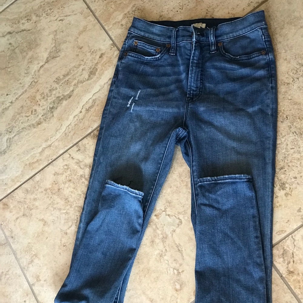 🖤HP- J. Crew Factory High-rise Toothpick Jeans - Picture 5 of 11
